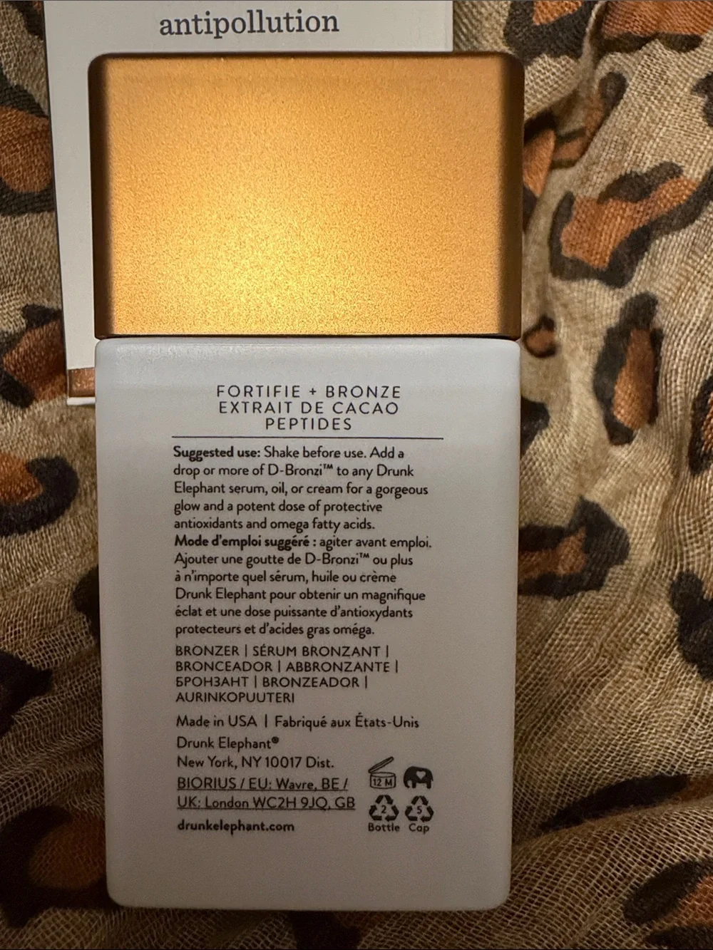 Drunk Elephant D-Bronzi Anti-Pollution Sunshine Drops